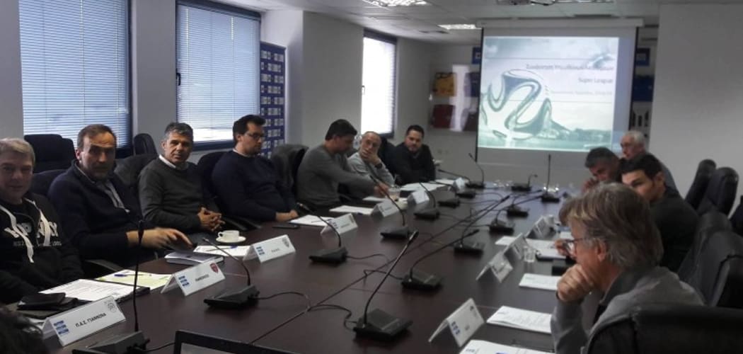 Θεσμική συνάντηση υπευθύνων τμημάτων υποδομών της Super League