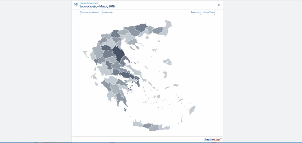 Το πρώτο συγκεντρωτικό αποτέλεσμα της περιφέρειας Ηπείρου