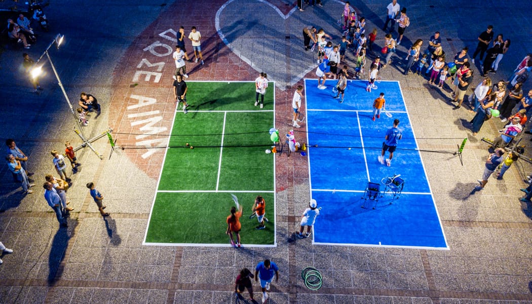 Με μεγάλη επιτυχία το Night Street Tennis