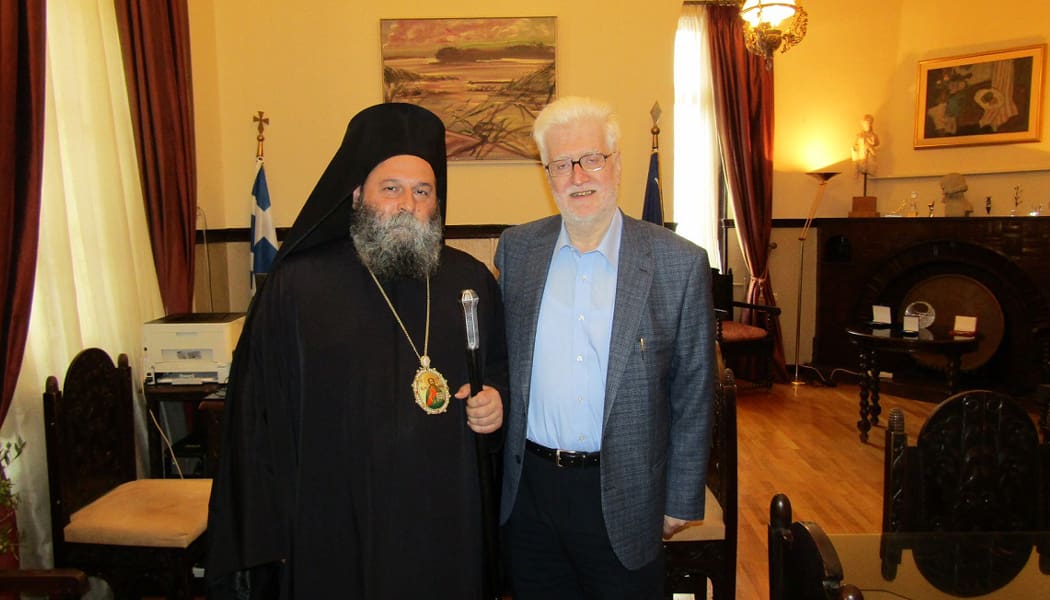 Συνάντηση Ελισάφ με τον Μητροπολίτη Ιωαννίνων