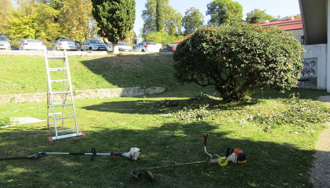 Καθαρισμός κι ευπρεπισμός στους κοινόχρηστους χώρους