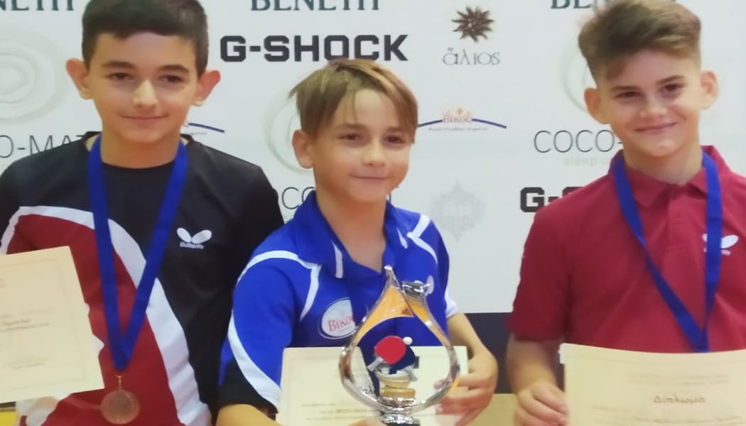 Χρυσό για τον Κοσμά στο πανελλήνιο τουρνουά της Πεύκης