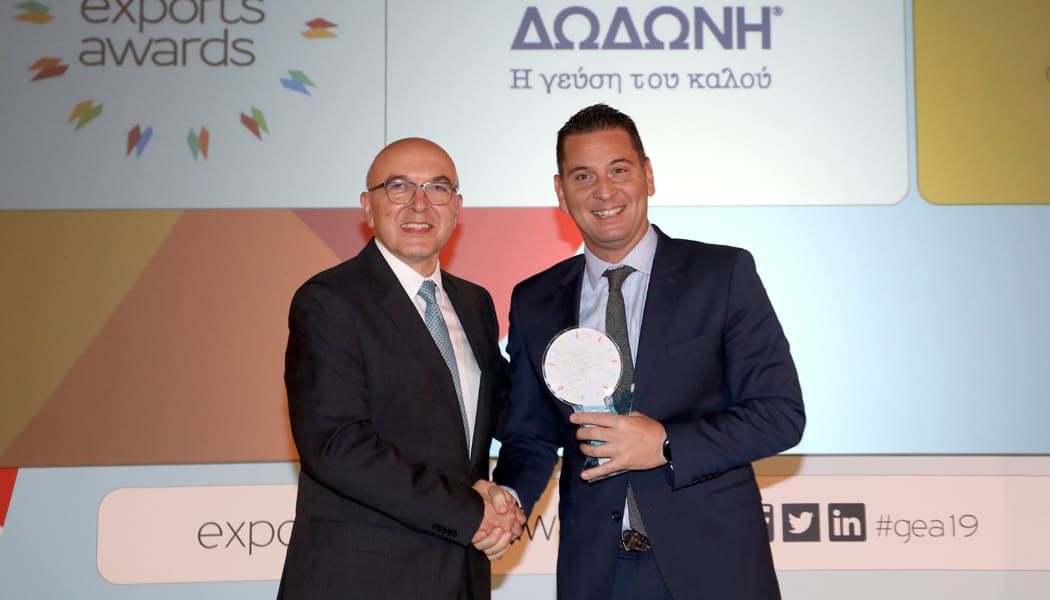 Δύο χρυσά βραβεία για τη ΔΩΔΩΝΗ στα φετινά Greek Export Awards