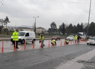 Επέκταση της νησίδας στη Δωδώνης στο ύψος του Πολυκλαδικού