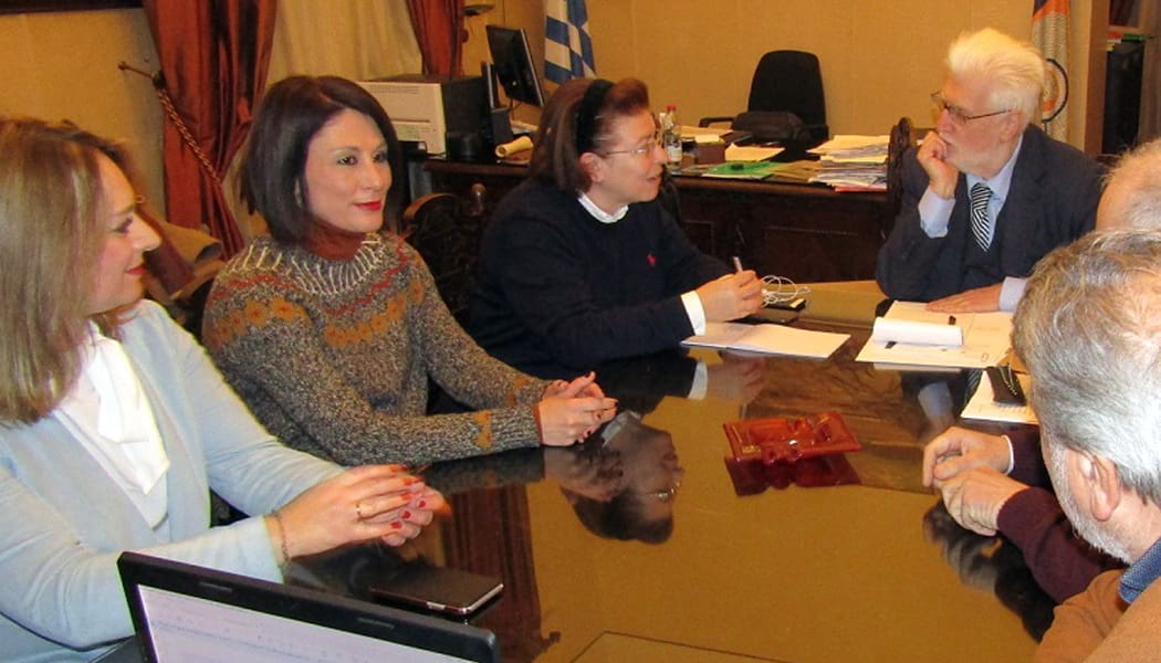 Στο Δημαρχείο η Υπουργός Πολιτισμού, Λίνα Μενδώνη