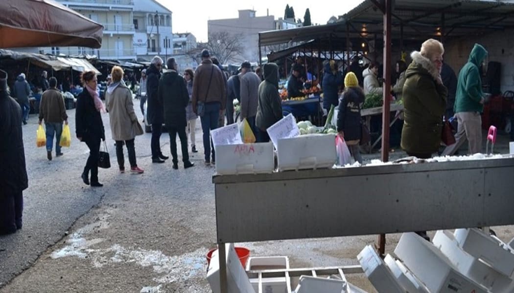 Μέτρα προστασίας στη Λαϊκή Αγορά Αγίας Μαρίνας