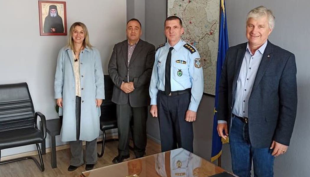 Δωρεά υγειονομικού υλικού στην Αστυνομία