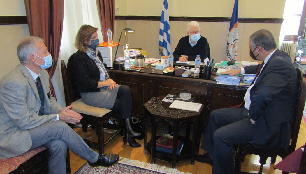 Συνεργασία με τον Διοικητή της 6ης ΥΠΕ για τον εμβολιασμό