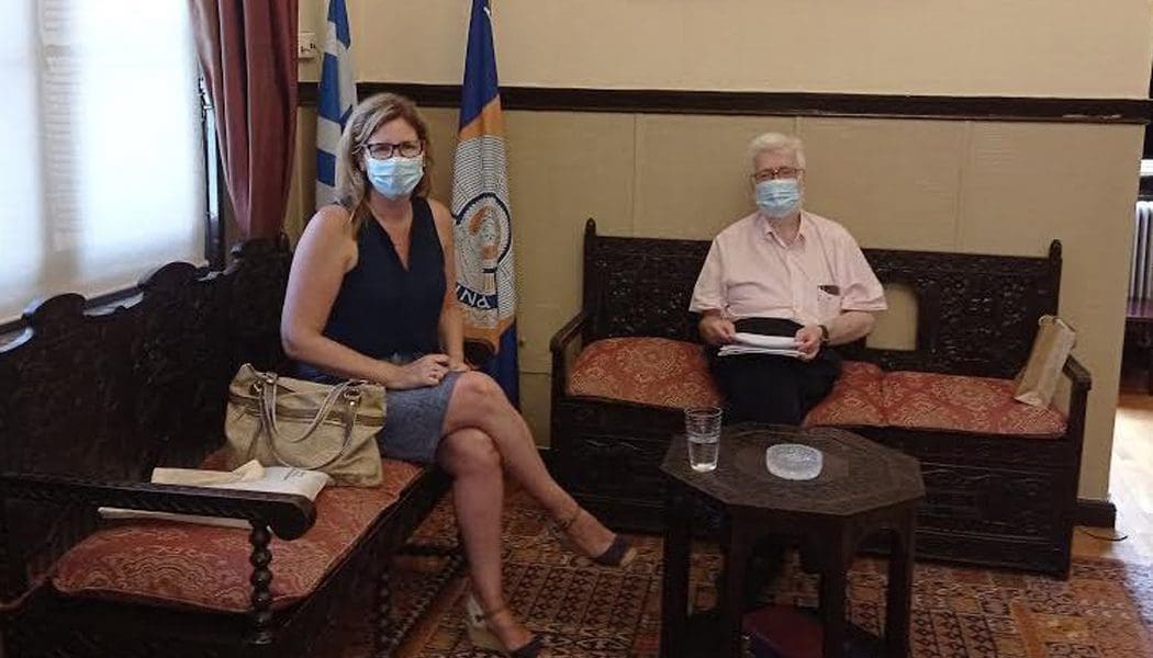 Στα Ιωάννινα η Ακόλουθος Δημοσίων Σχέσεων της Αμερικάνικης Πρεσβείας