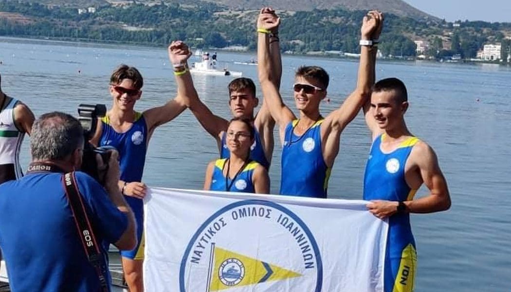 87ο Πανελλήνιο κωπηλασίας: Ξεκίνησε ο χορός των μεταλλίων για τον Ν.Ο. Ιωαννίνων