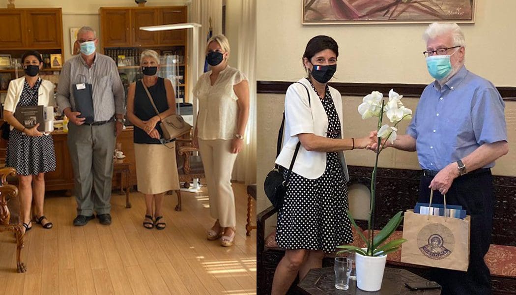 Σε Περιφέρεια και Δήμο η πρόξενος της Γαλλίας