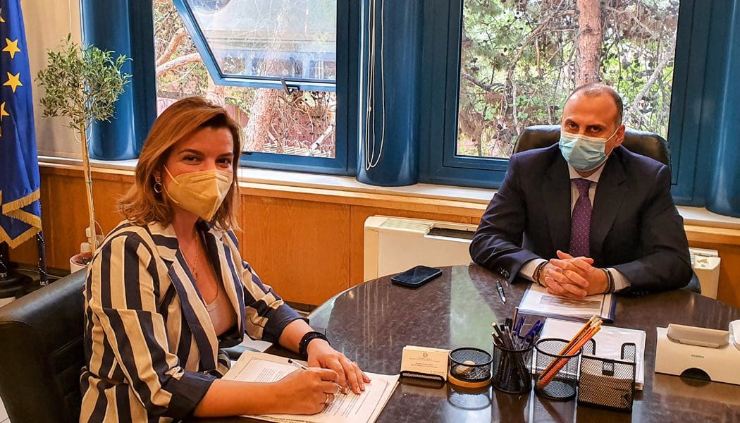 Για τις μελέτες της σιδηροδρομικής σύνδεσης της Ηπείρου ενημερώθηκε η Μ. Κεφάλα