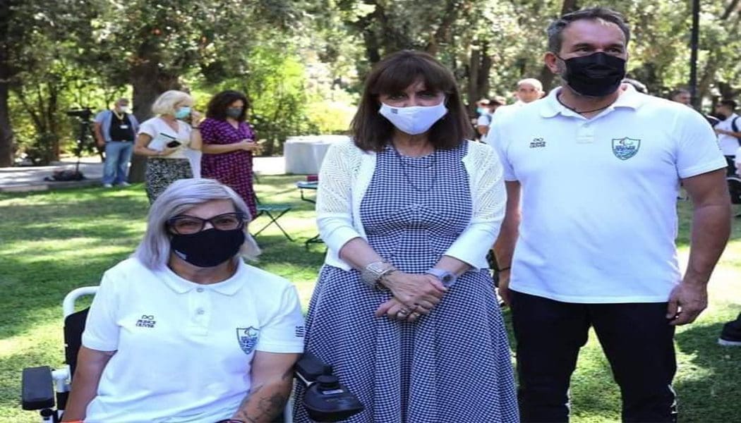 Βράβευση της παρολυμπιονίκη Ανθής Λιάγκου από Περιφέρεια, Δήμο και Απειρωτάν