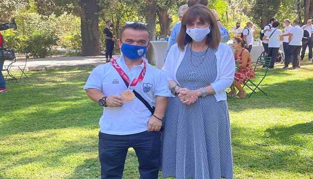 Στην πρόεδρο της Δημοκρατίας Μπακοχρήστος και Λιάγκου με την παραολυμπιακή αποστολή