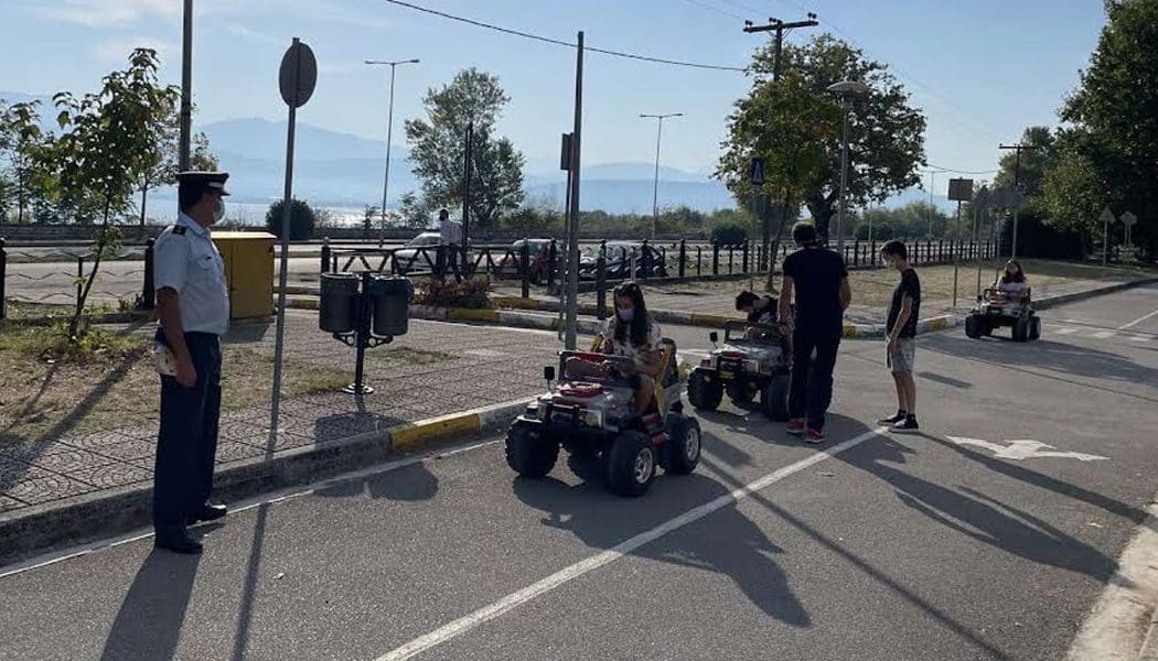 Μαθήματα ασφαλούς οδήγησης στο Πάρκο Κυκλοφοριακής Αγωγής