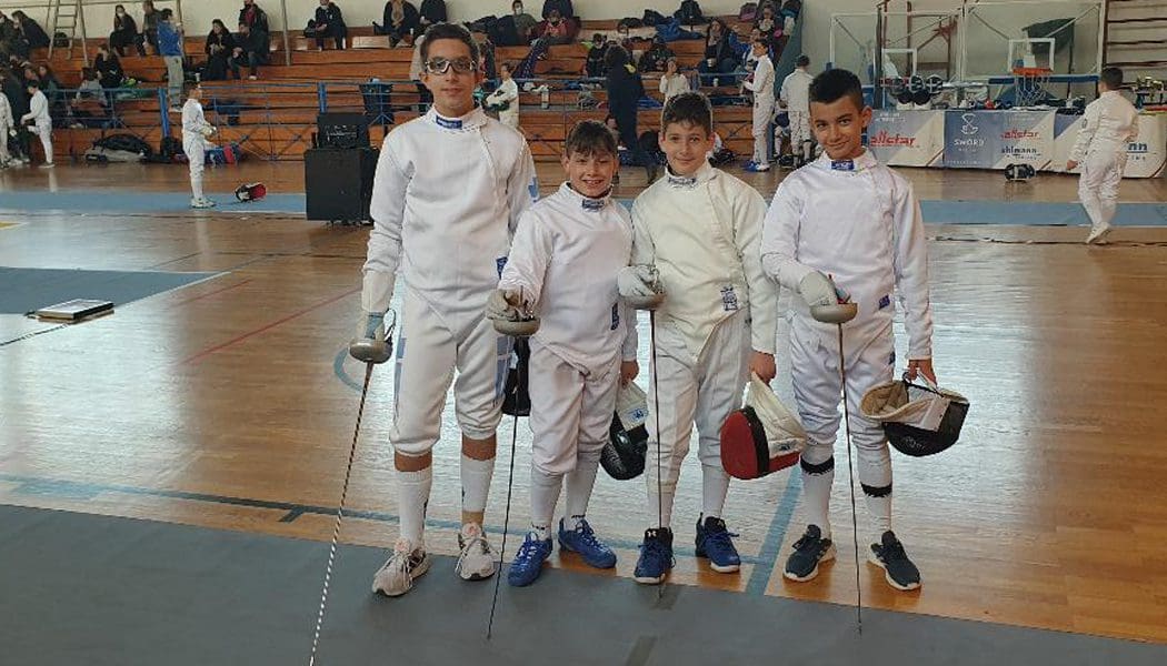 Κυπελλούχος στο ξίφος μονομαχίας ο Στεργίου -Χάλκινος ο Σούκερας