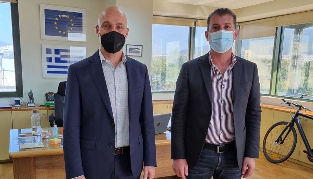 Συνάντηση Αμυρά με τον Δήμαρχο Δωδώνης