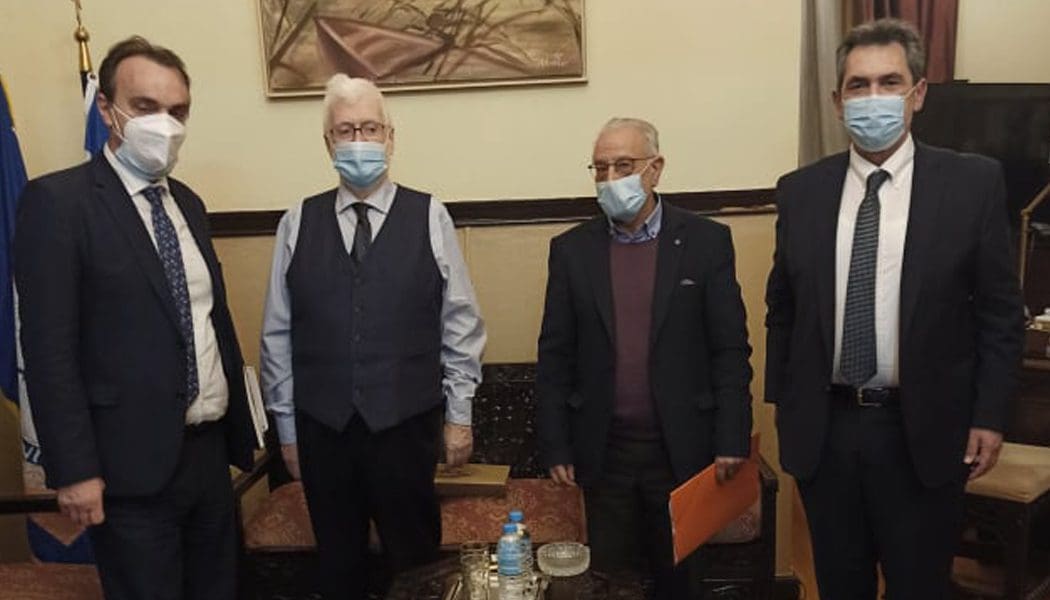 Συνάντηση Ελισάφ με τον Γ.Γ. Παιδείας Αλ. Κόπτση