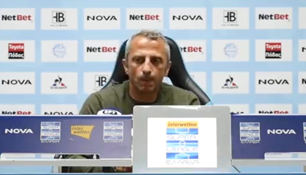 Η συνέντευξη τύπου Μεταξά και Αναστασίου (video)