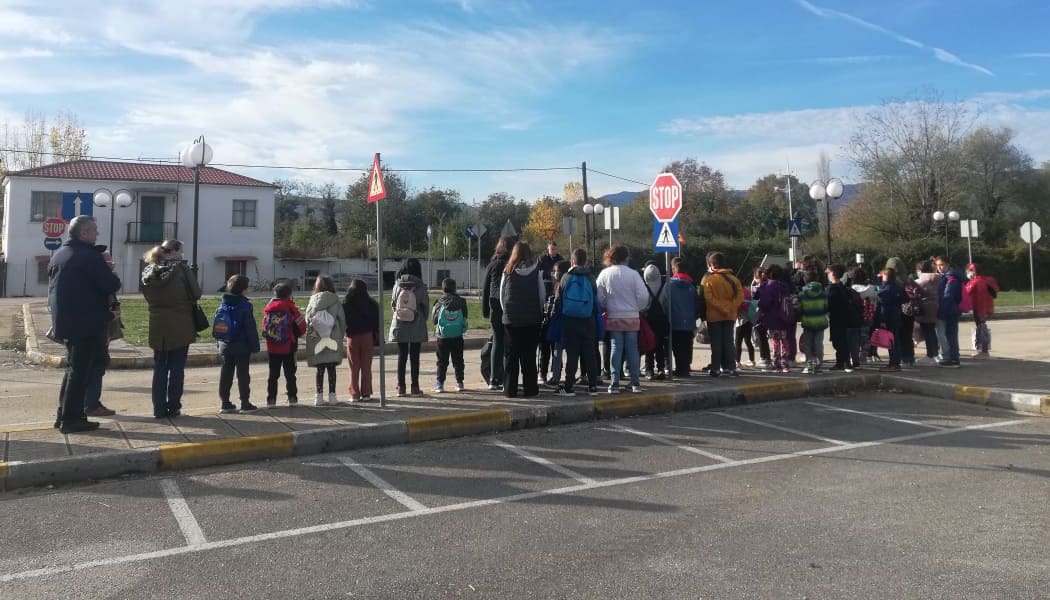 Επισκέψεις μαθητών στο πάρκο κυκλοφοριακής αγωγής του Δήμου Πωγωνίου