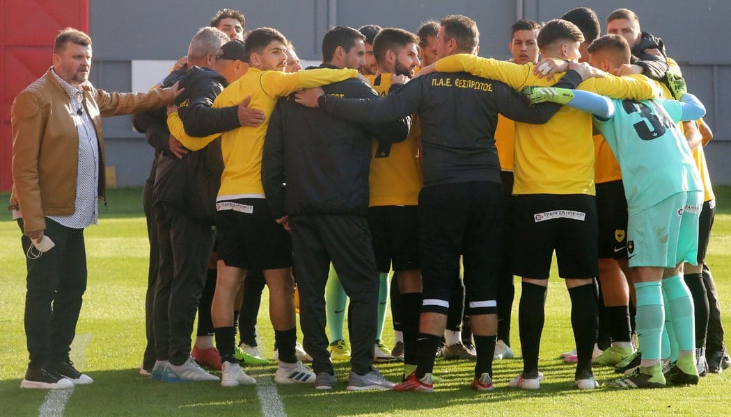 Τρίτωσαν οι νίκες του Θεσπρωτού στη Super League 2!