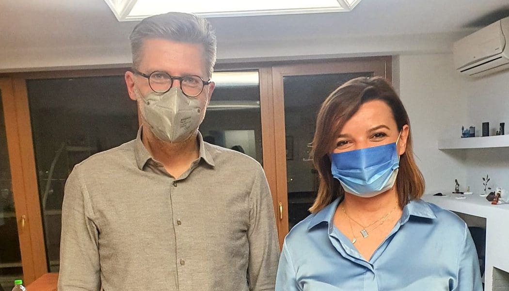 Στον Σκέρτσο για τον παραλίμνιο πεζόδρομο – ποδηλατόδρομο η Κεφάλα