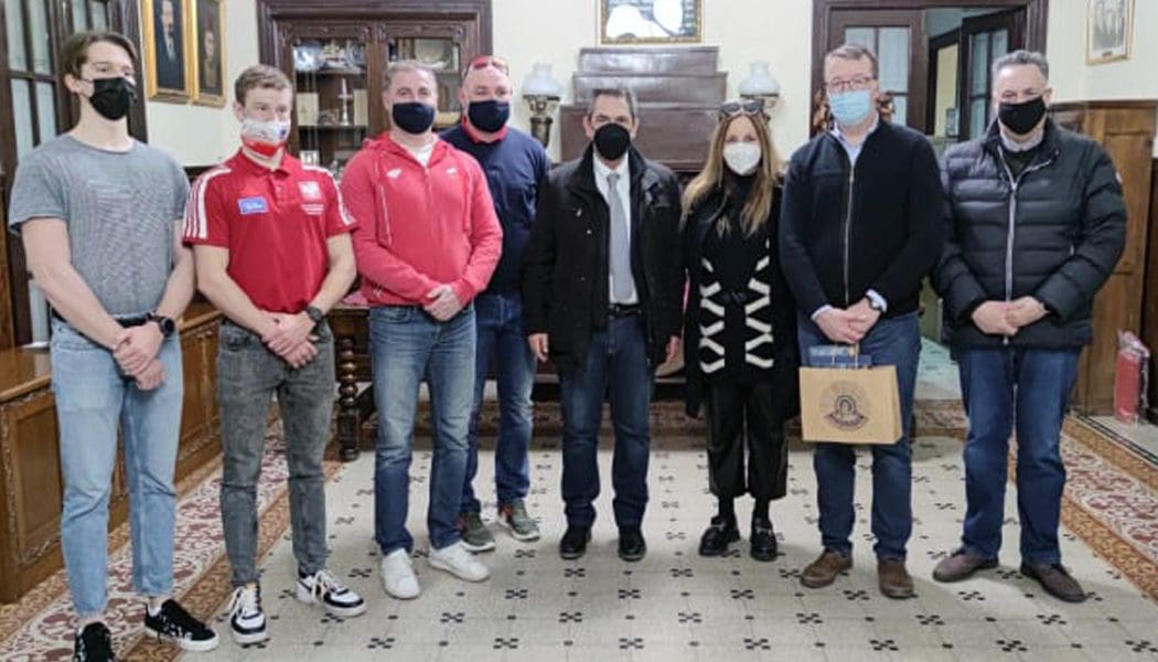 Προπονήσεις στην Παμβώτιδα λίμνη για την Εθνική Νέων κωπηλασίας της Πολωνίας!