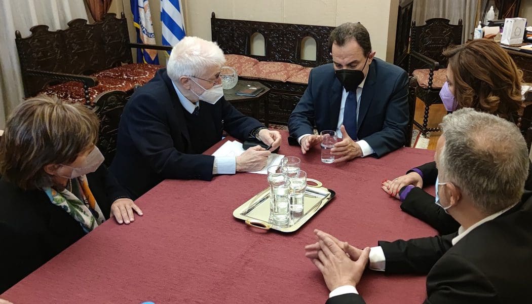 Συνάντηση με τον Υπουργό Αγροτικής Ανάπτυξης