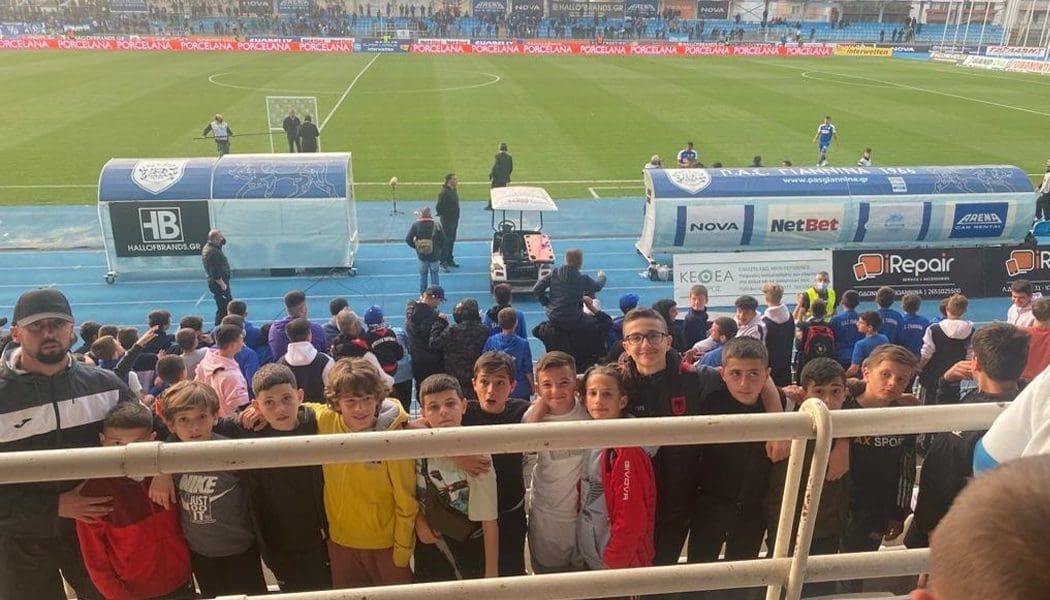 Φιλικά με την Ακαδημία του Λίλα για τον ερασιτέχνη ΠΑΣ και παρακολούθηση του αγώνα ΠΑΣ-ΠΑΟΚ