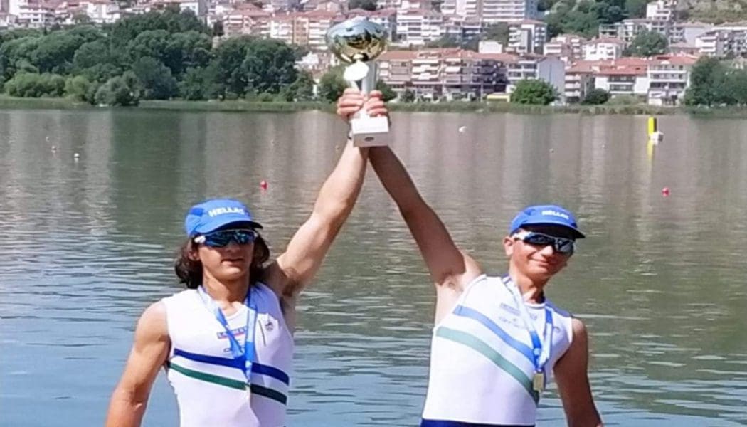Ένα χρυσό για τον Π.Ν.Ο.Ι. στο πανελλήνιο κωπηλασίας και συνολικά 7η θέση