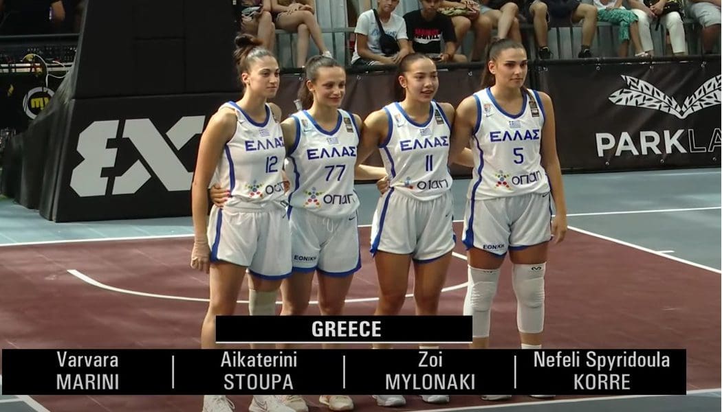 Με την Εθνική U23 3Χ3 στο Nations League η Μαρίνη του ΠΑΣ Γιάννινα WBC (livestreaming)