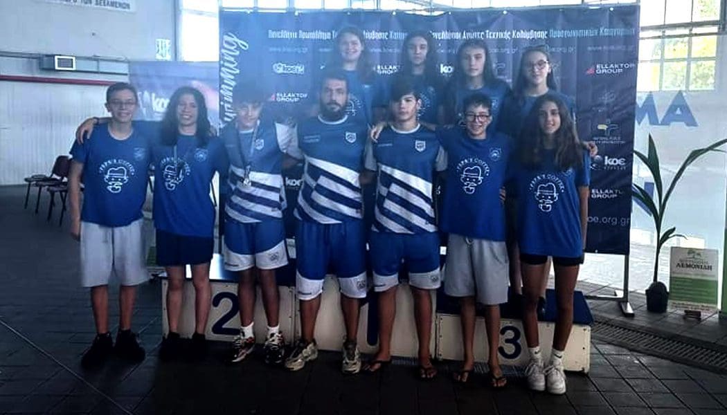 Εξαιρετικές εμφανίσεις και 12 μετάλλια στο πανελλήνιο τεχνικής κολύμβησης για τον ΠΑΣ Γιάννινα