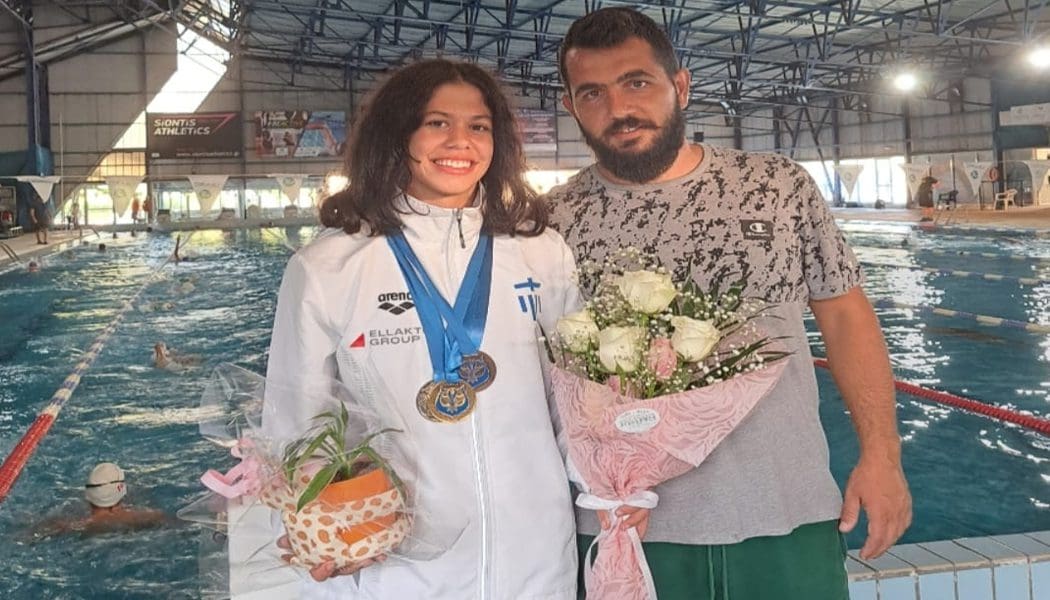 Γύρισε φορτωμένη μετάλλια από το παγκόσμιο τεχνικής κολύμβησης η Μ. Δούμα!