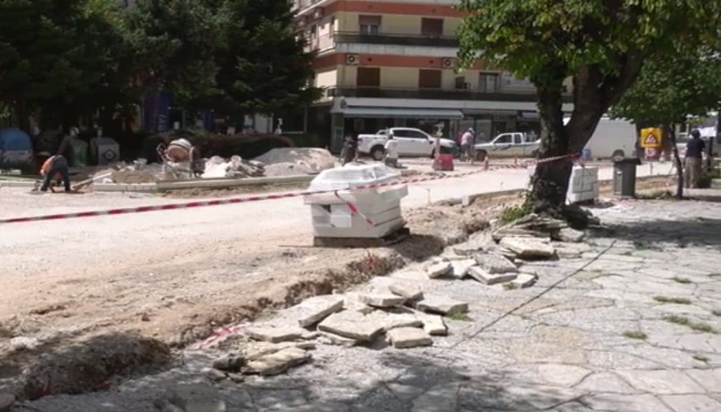 Απαγόρευση κυκλοφορίας για ένα τριήμερο στην Πλατεία Πάργης, λόγω ασφαλτόστρωσης