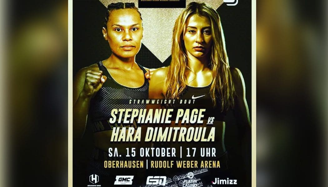 Σε αγώνα MMA η Χαρά Δημητρούλα του Fight Gym Atrotos