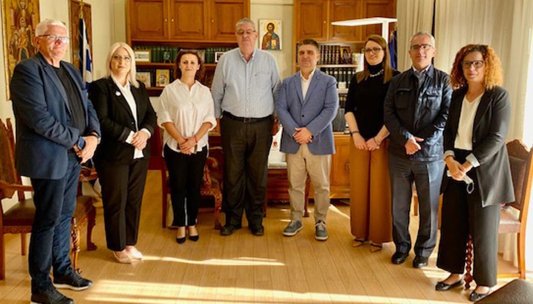 Αντιπροσωπεία του Δήμου Φίερι επισκέφτηκε σήμερα τον Περιφερειάρχη Hπείρου