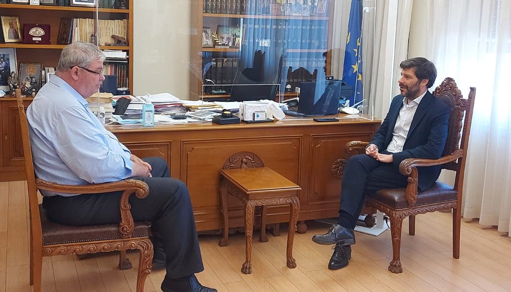 Συνάντηση Περιφερειάρχη με τον Υφ. Πολιτισμού για τις παραδοσιακές τέχνες της Ηπείρου