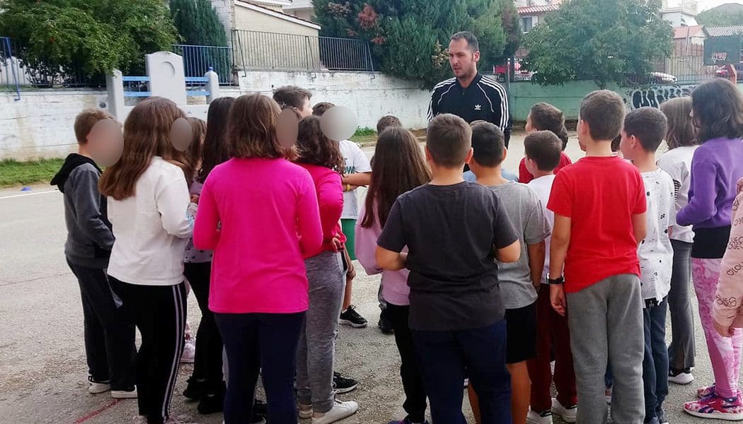 Το ποδόσφαιρο παρουσίασε ο προπονητής των γυναικών του ΠΑΣ Γιάννινα στην ευρωπαϊκή ημέρα αθλητισμού