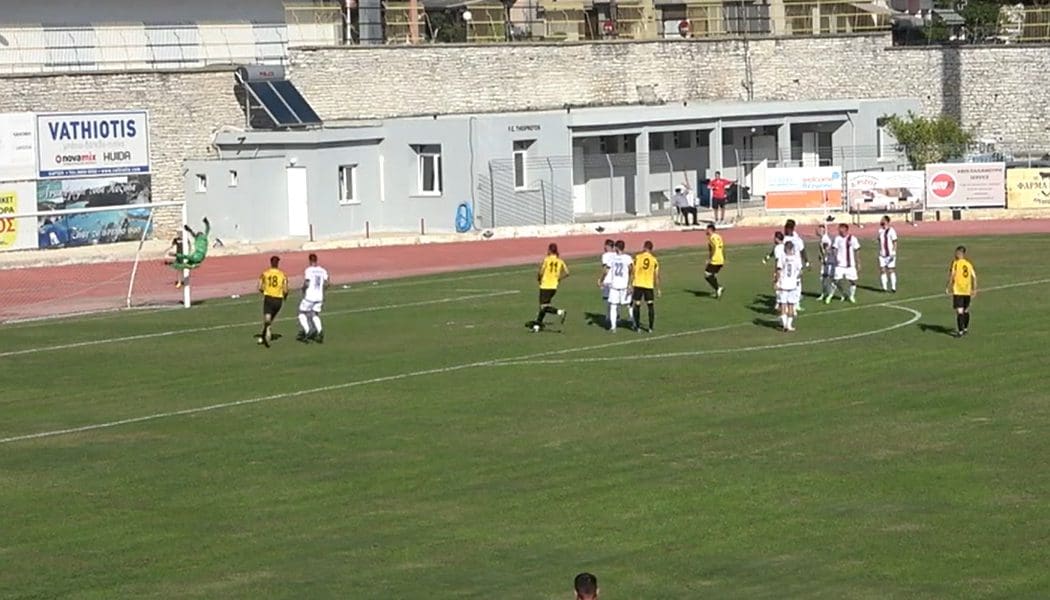 Τα στιγμιότυπα του αγώνα Θεσπρωτός-Βέροια (video)