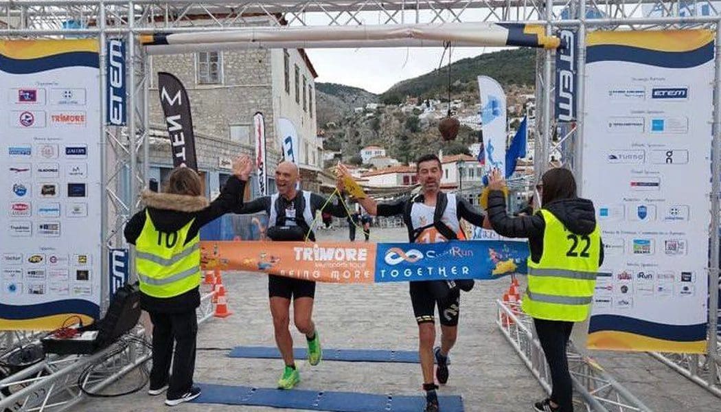 Το Φυσικό Μεταλλικό Νερό ΖΑΓΟΡΙ χάλκινος χορηγός στο συναρπαστικό 4th TRIMORE SwimRun Hydra