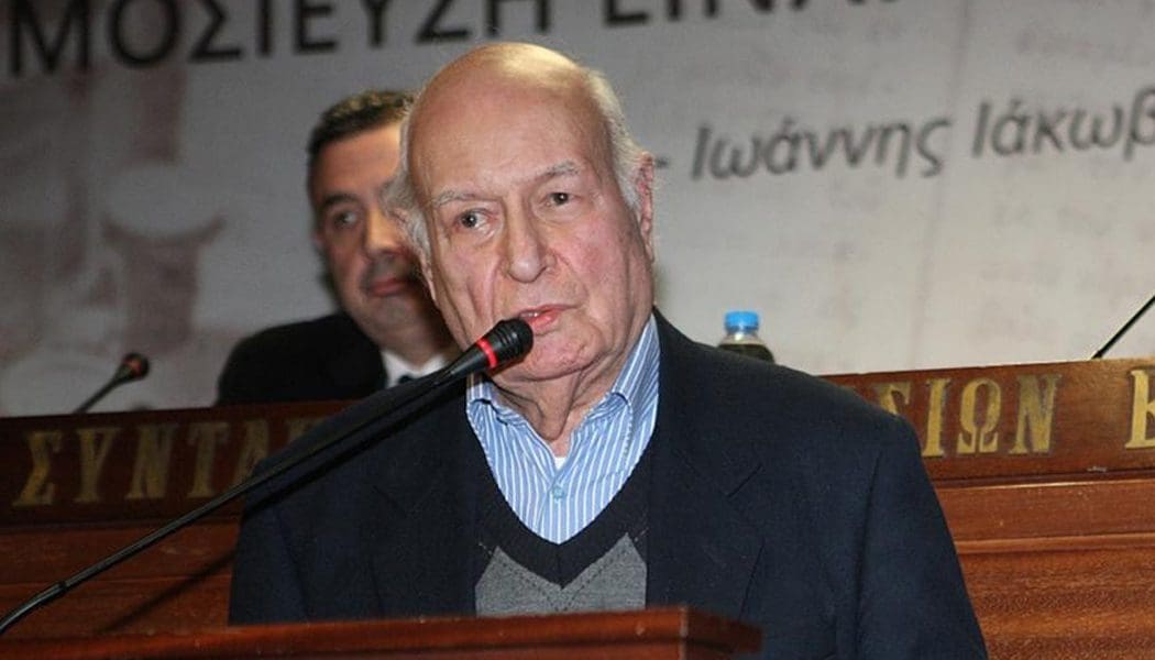 “Έφυγε” από τη ζωή ο πατριάρχης της αθλητικής δημοσιογραφίας, Γιάννης Διακογιάννης