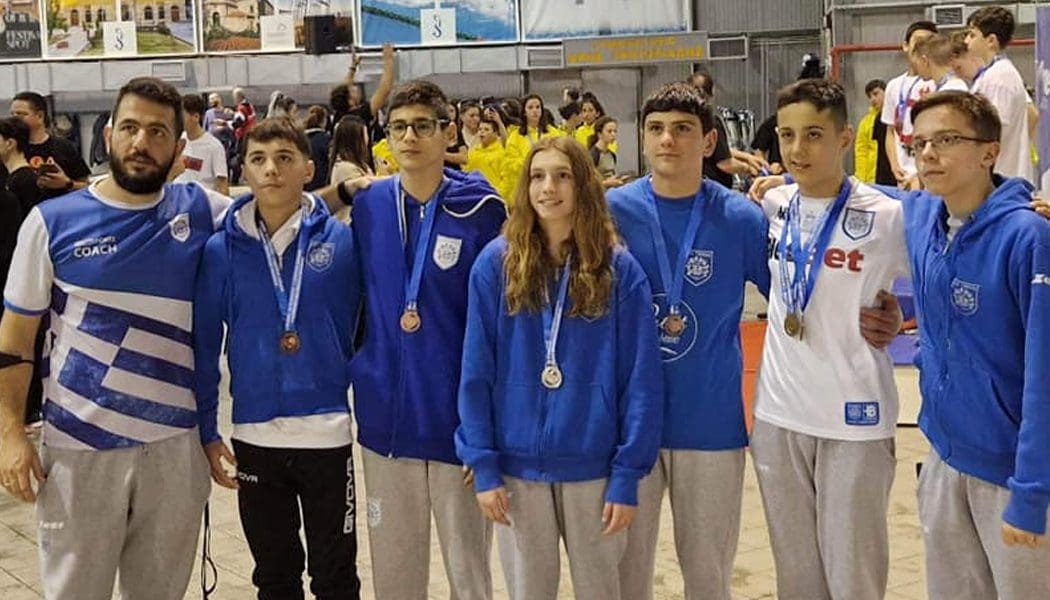 Μετάλλια και επιτυχίες για το τμήμα κολύμβησης του ΠΑΣ Γιάννινα