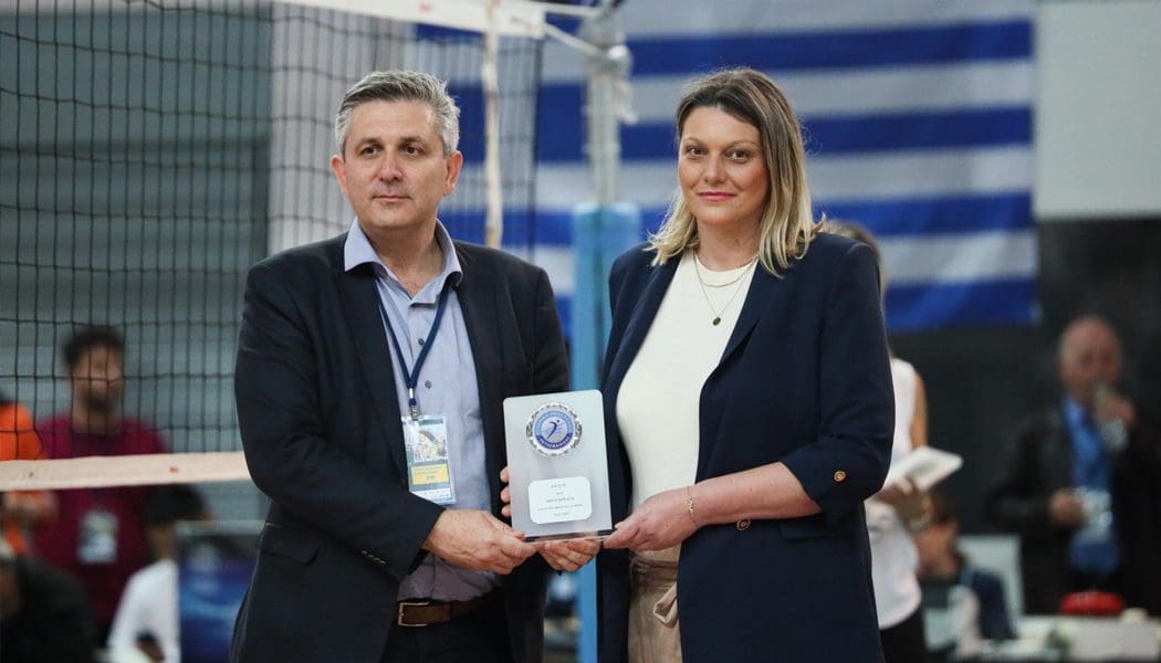 Την προπονήτρια του ΠΑΣ Γιάννινα WVC βράβευσε η Ομοσπονδία βόλεϊ