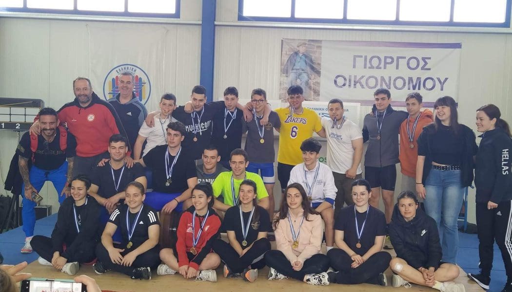 Μετάλλια και προκρίσεις στα πανελλήνια πρωταθλήματα για τους αρσιβαρίστες του Σπάρτακου
