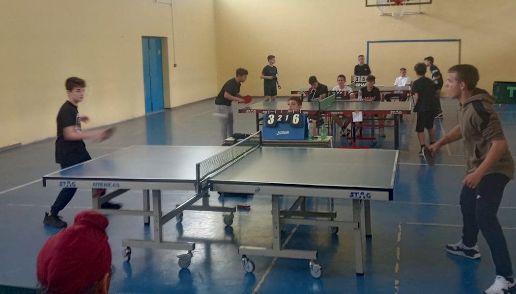 12ο τουρνουά επιτραπέζιας αντισφαίρισης Γυμνασίων