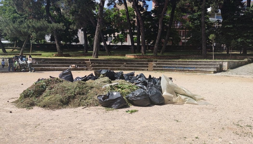 ΚΕΘΕΑ Ήπειρος και Δήμος σε παρέμβαση ευπρεπισμού του Άλσους