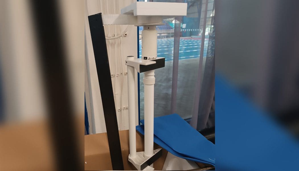 Νέο σύστημα για τη διευκόλυνση της εκκίνησης του ύπτιου προμηθεύτηκε το κολυμβητήριο του ΠΕΑΚΙ