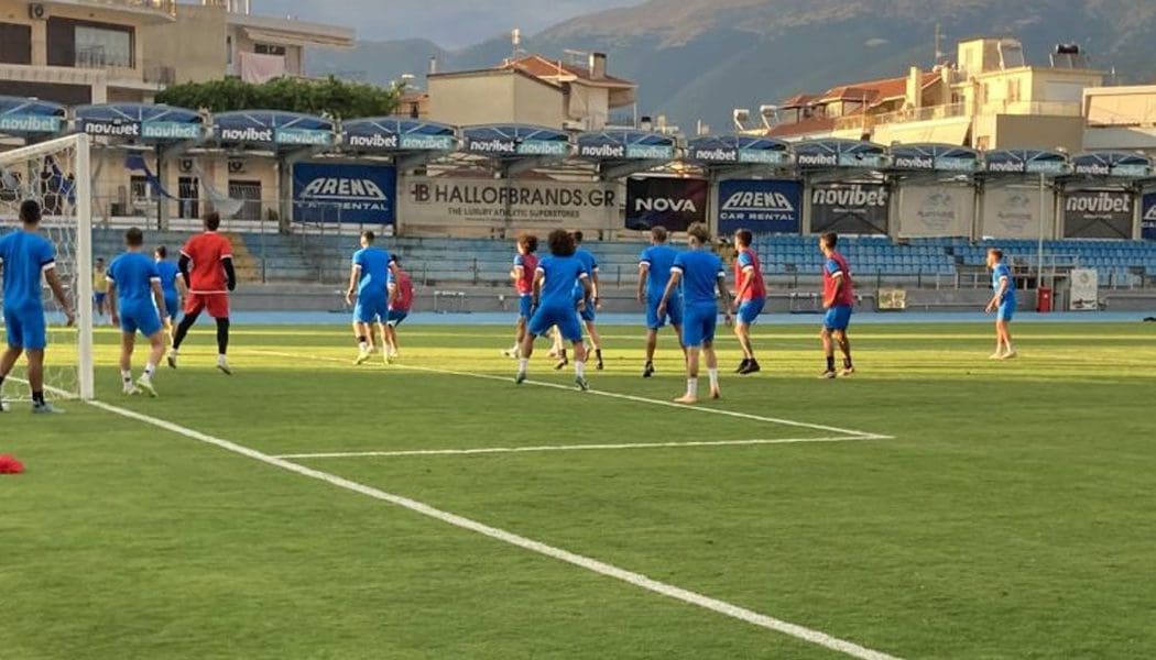 Τελευταία προπόνηση πριν το φιλικό με τον Παναιτωλικό – Μπήκε κανονικά ο Γκάρο