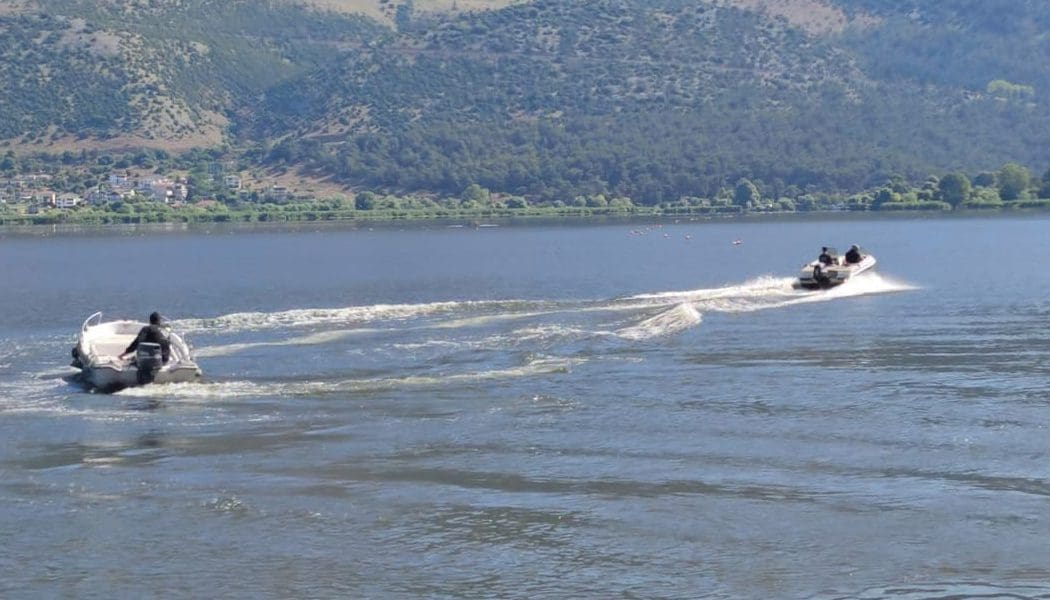 Κοινές περιπολίες για την προστασία της λίμνης