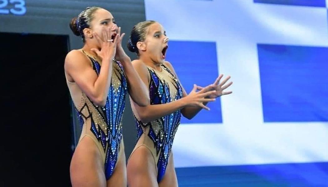 Χρυσές στο παγκόσμιο καλλιτεχνικής κολύμβησης κορασίδων οι Καραμανίδου και Θάνου!